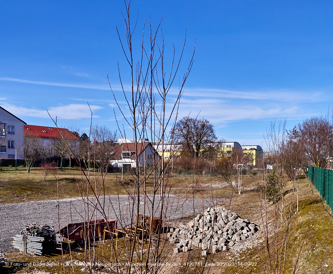 20.20.2023 - der 'verschwundene' Hachinger Bach in Berg am Laim